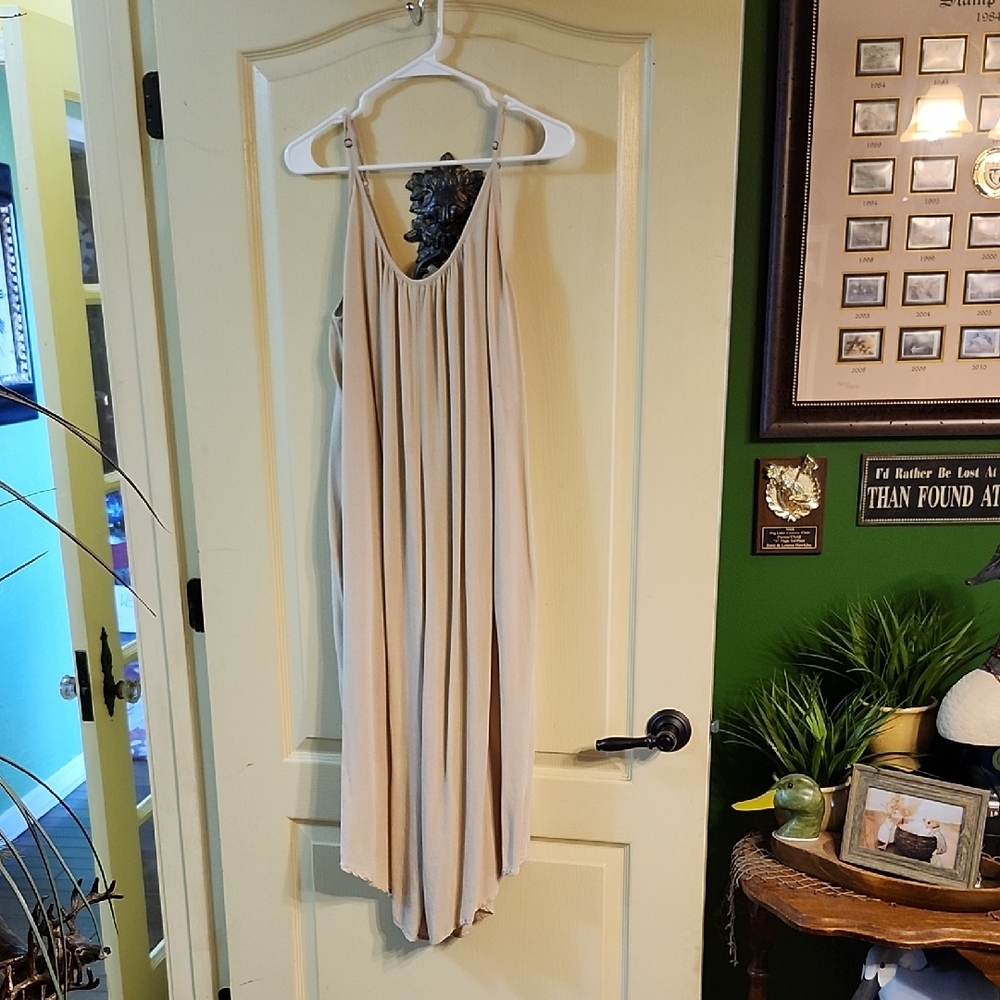 SHINESTAR CREAM JUMPSUIT